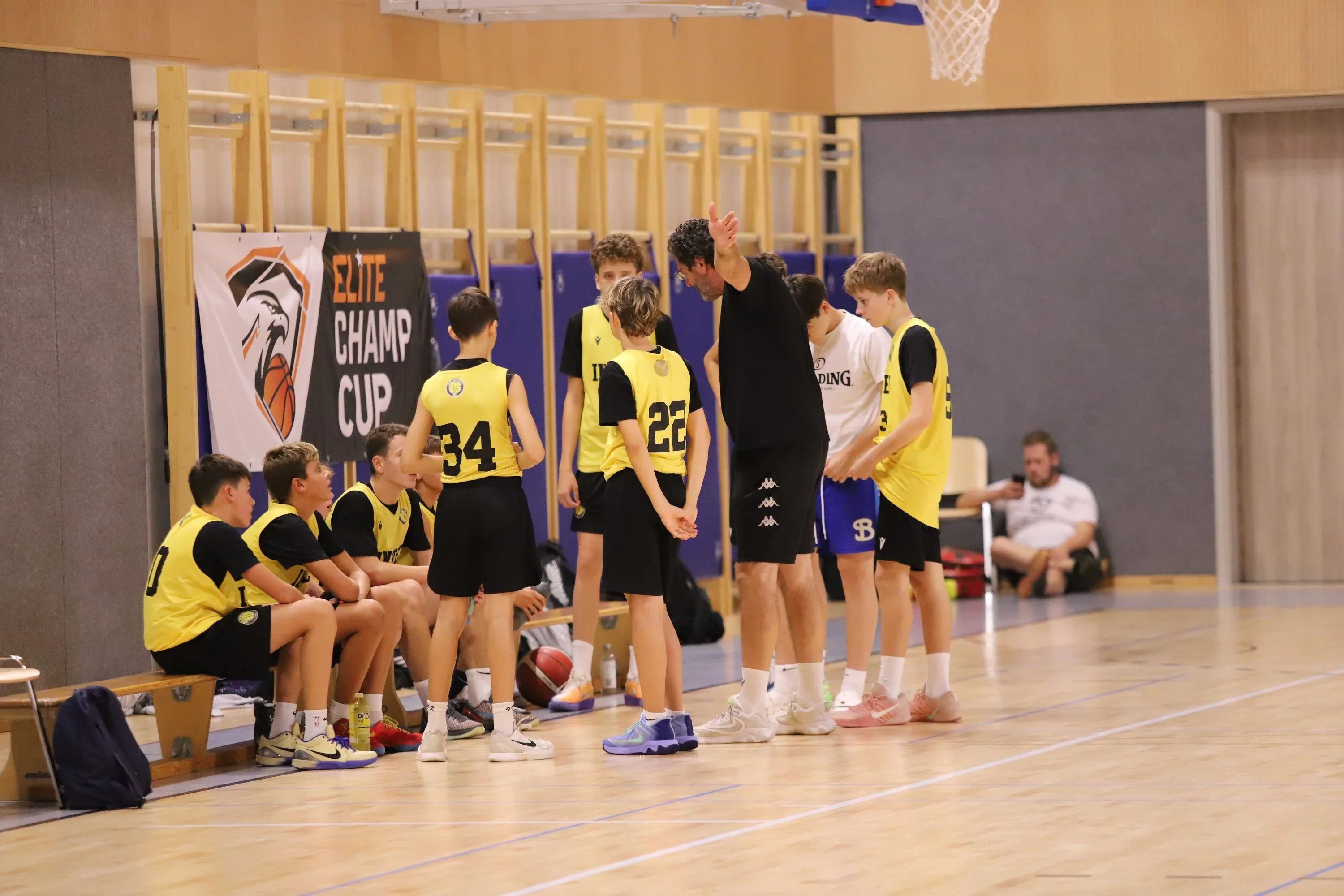 Ekipa med odmorom na Elite Champ Cupu U14