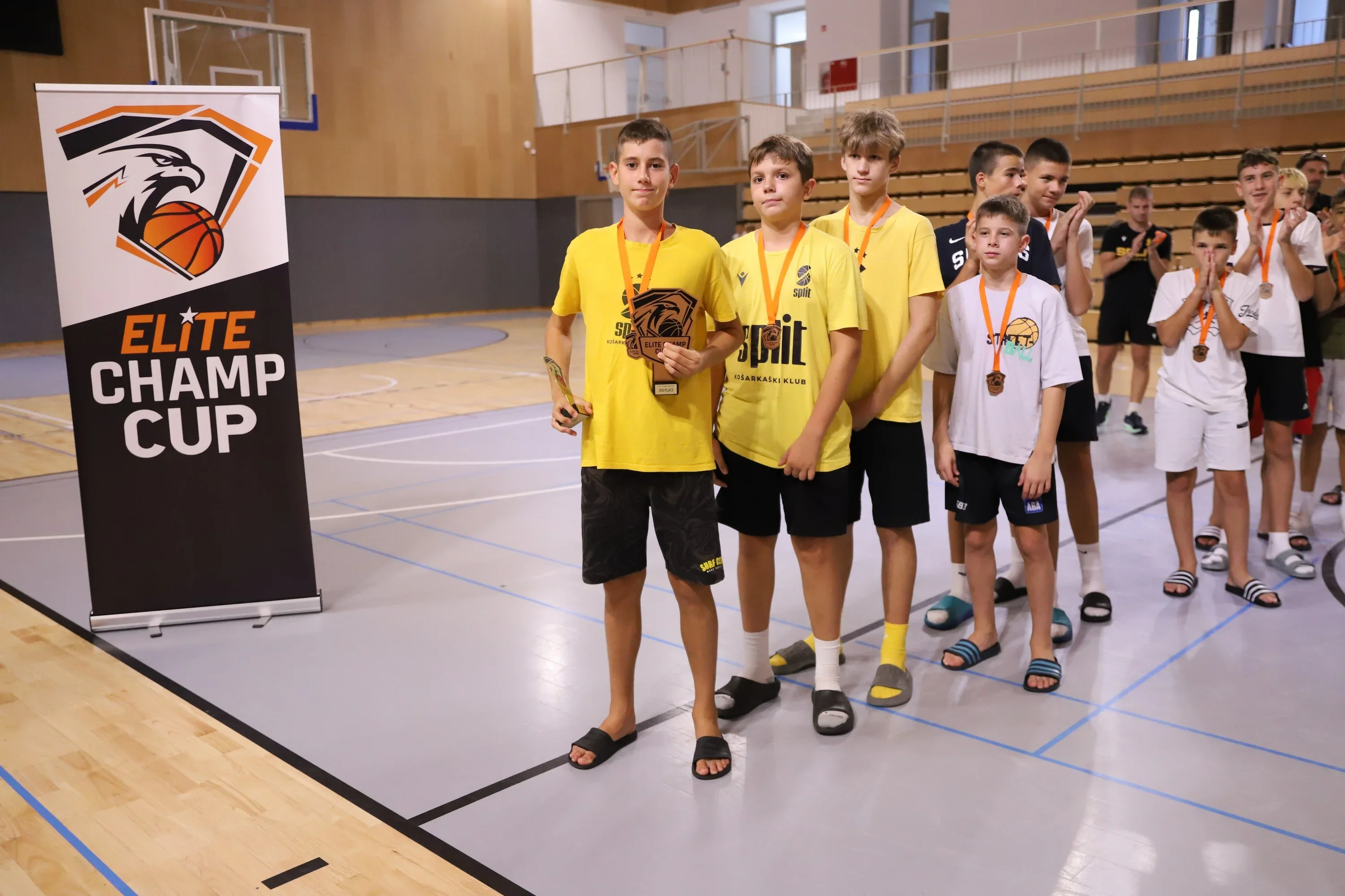 Podelitev nagrad na Elite Champ Cupu U14