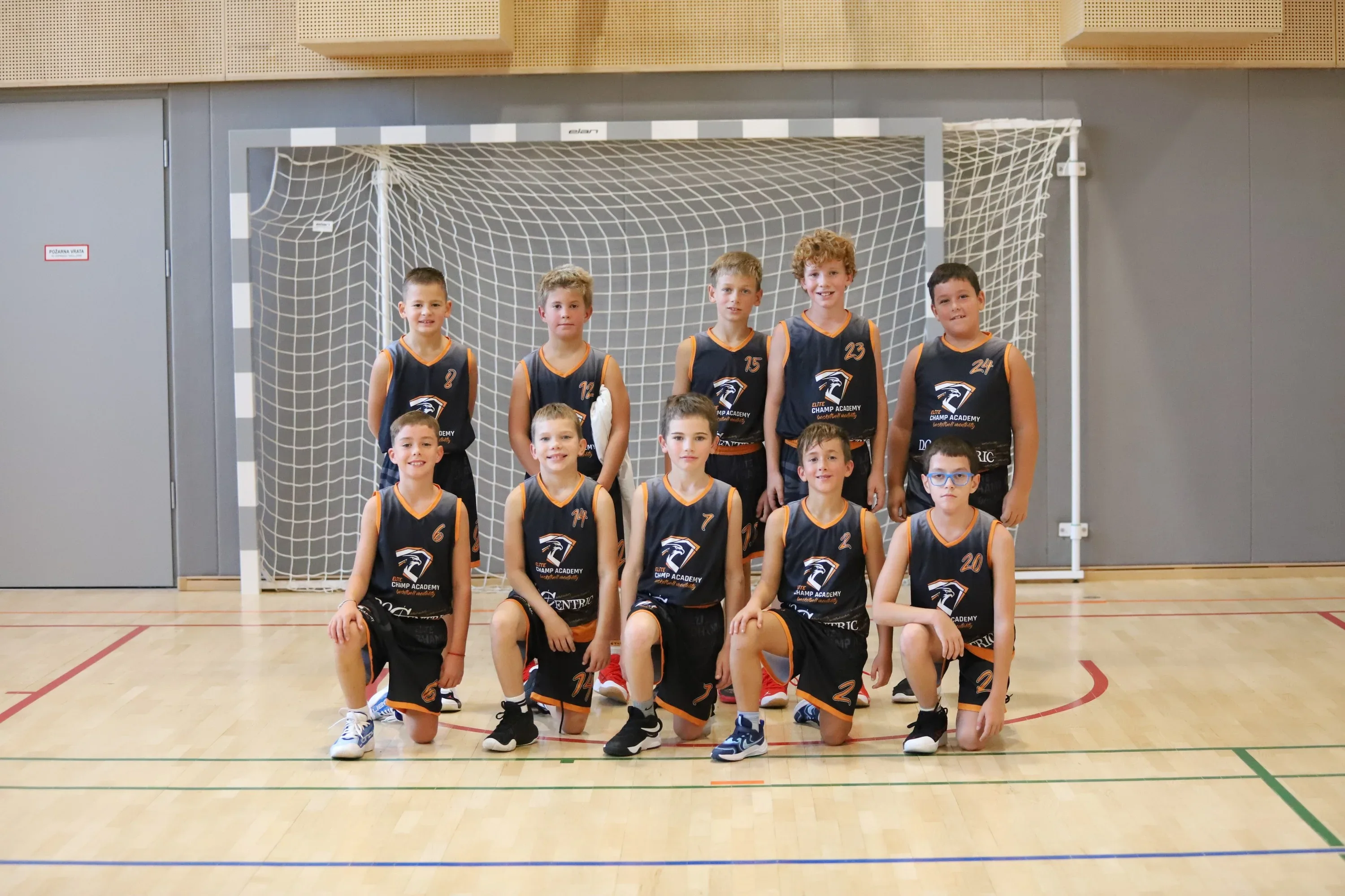 Selekcija U10 Elite Champ Academy po prvi tekmi VKL, oktober 2026